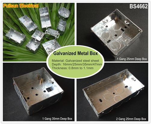 2 Gang Metal Electrical Box 2 Gang Metal Electrical Box