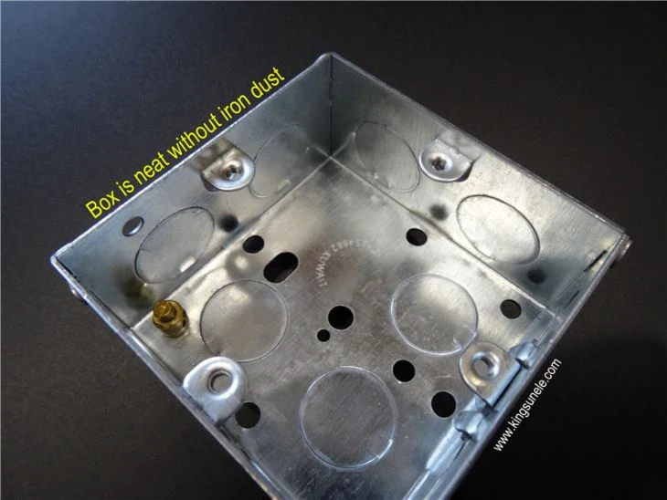 2 Gang Box With Screw Terminal