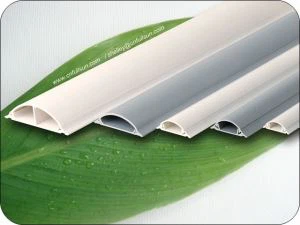 PVC Kabel Trunking Åldring-resistent Bra Isolering