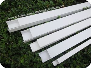 PVC Kabel Trunking Lätt att skära hög hållfasthet Uthållighet